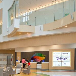 Nemours AI du Pont: a home in a hospital duPont Hospital for Children Wilmington