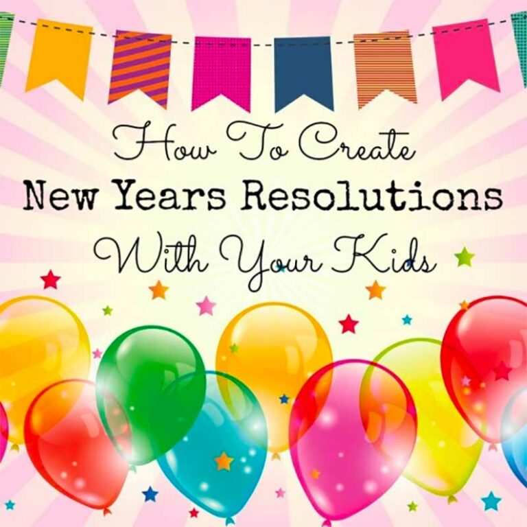 kids new years resolutions