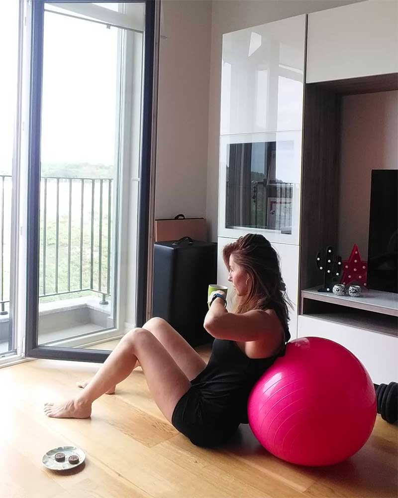 What happens when a stressed Mom goes to Pilates?