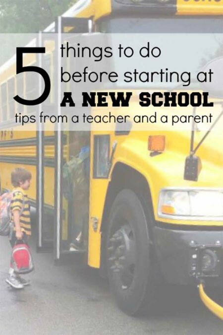 Before transferring to a new school