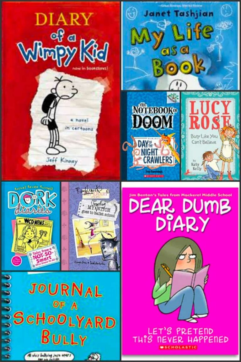 books for elementary kids journal theme