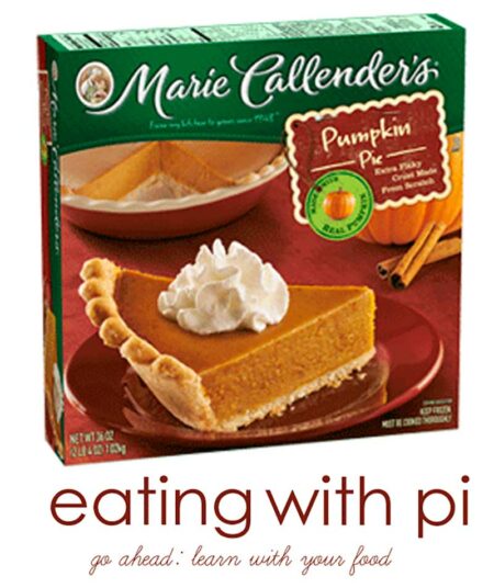 teaching pi to kids with pie