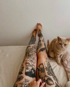 Thigh Tattoos: Their Popularity and Design Options Thigh Tattoos: Their Popularity and Design Options