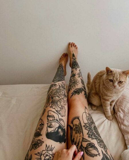 Thigh Tattoos: Their Popularity and Design Options