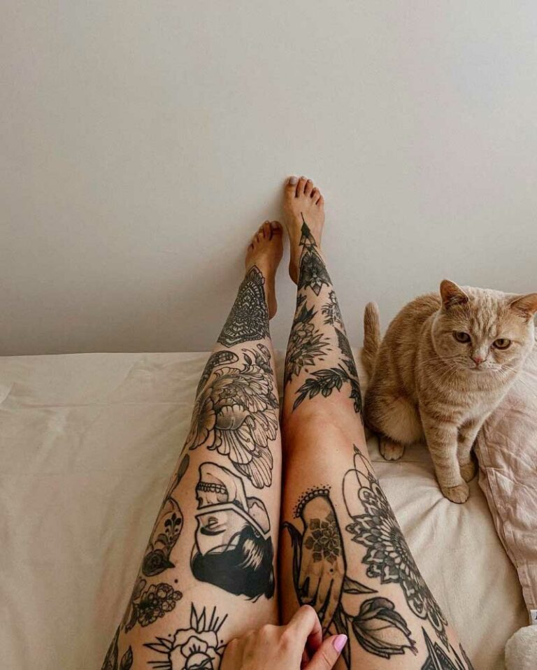 Thigh Tattoos: Their Popularity and Design Options