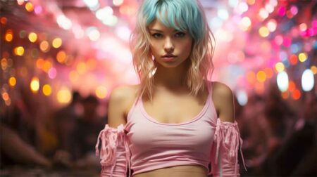 Women's Rave Outfits and Dazzling Colors