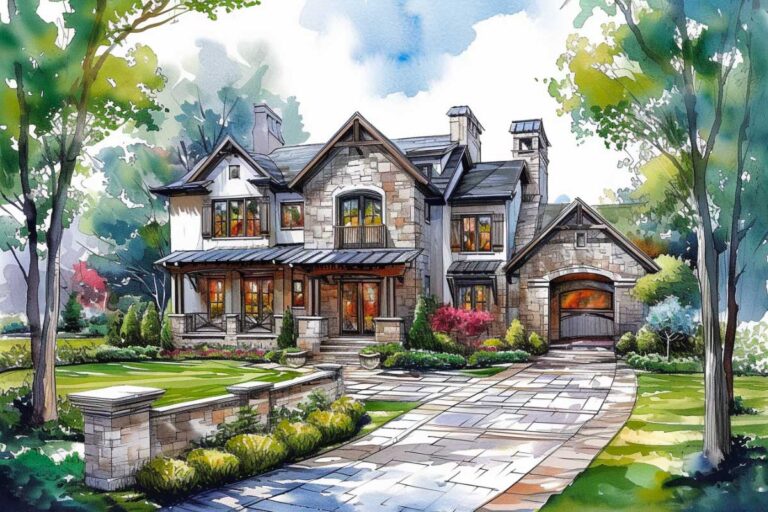 Dream Homes on Paper: Mastering the Art of House Drawing