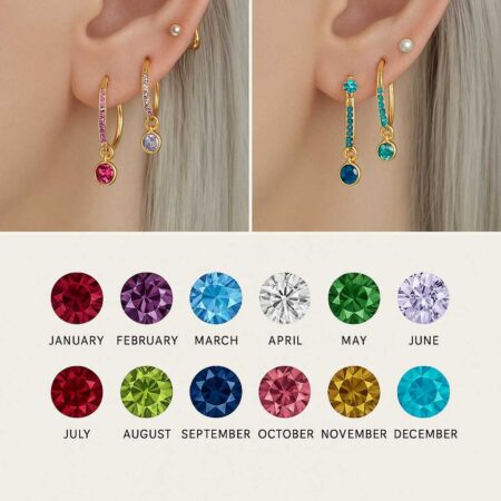 Best Gemstones for Hoop Earrings