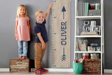 Benefits for kids of Personalized Wall Growth Charts
